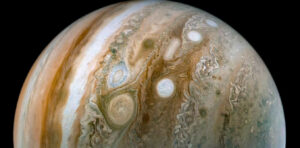 Ionospheric irregularities at Jupiter observed by JWST