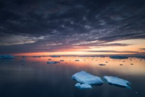 The first ice-free day in the Arctic Ocean could occur before 2030